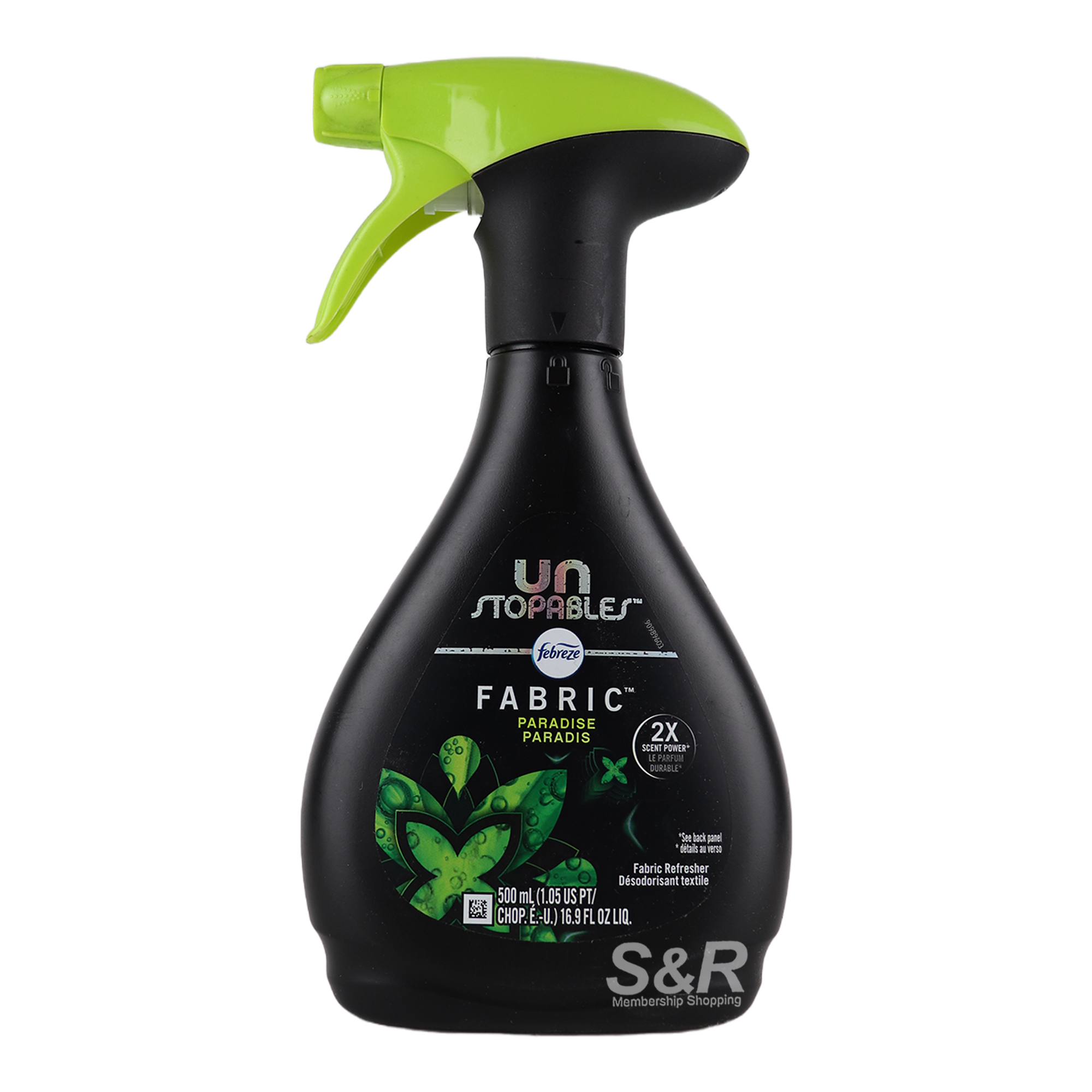 Febreze Unstopables Fabric Refresher Paradise Scent 500mL Febreze Unstopables Fabric Refresher Paradise Scent 500mL